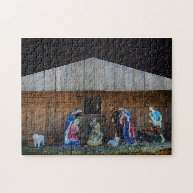 Quebra-cabeça Cena de Natividade (Horizontal)