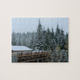 Quebra-cabeça Cena de neve em Whistler