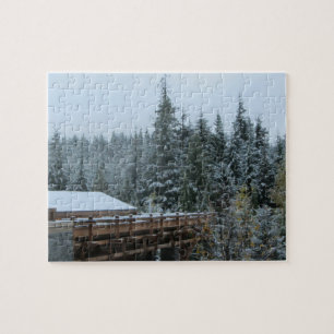 Quebra-cabeça Cena de neve em Whistler