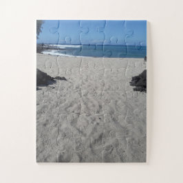 Quebra-cabeça Cena de praia em tranquilo