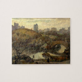 Quebra-cabeça Cena no Central Park (Nova Iorque, NY, EUA)