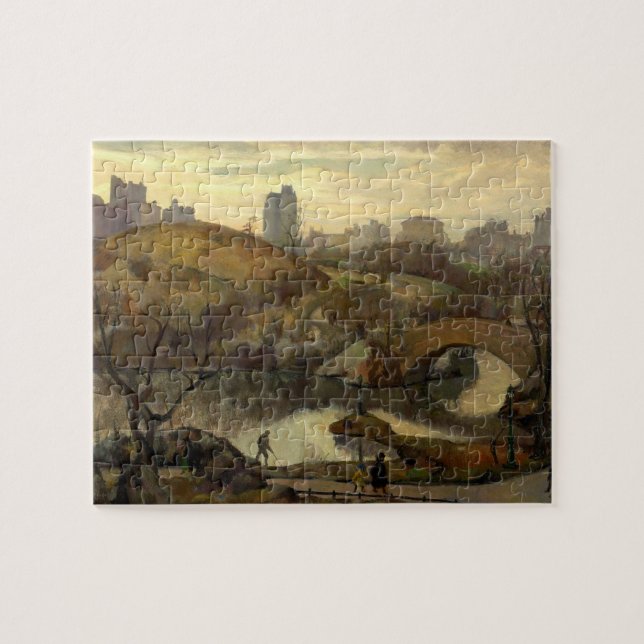 Quebra-cabeça Cena no Central Park (Nova Iorque, NY, EUA) (Horizontal)