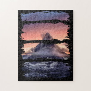 Quebra-cabeça Cenário Céu Cerrado Bonito Natureza Moderna