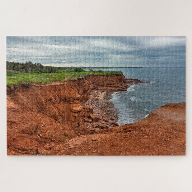 Quebra-cabeça Cenário costeiro Príncipe Edward Island Canadá (Horizontal)