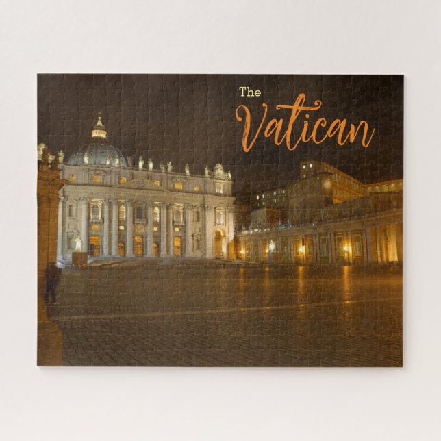Quebra-cabeça Cenário do Vaticano Itália (Horizontal)
