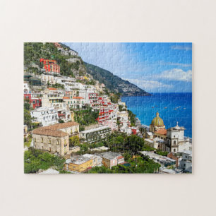 Quebra-cabeça Cenário italiano de viagem de Positano Amalfi