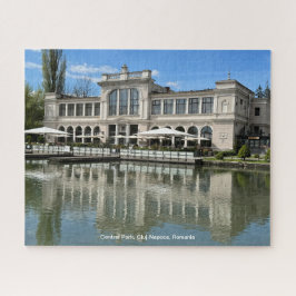 Quebra-cabeça Central Park, Cluj-Napoca, Romênia em um