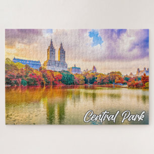 Quebra-cabeça Central Park, Manhattan, Nova Iorque, EUA