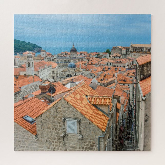 Quebra-cabeça Centro da cidade de Dubrovnik (Horizontal)