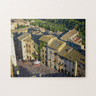 Quebra-cabeça Centro histórico de San Gimignano, Siena, Toscana,