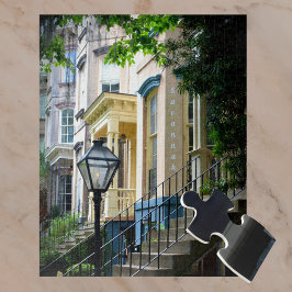 Quebra-cabeça Centro histórico Savannah Georgia Homes
