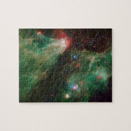 Quebra-cabeça Cepheus B e C Nebulosa Verde