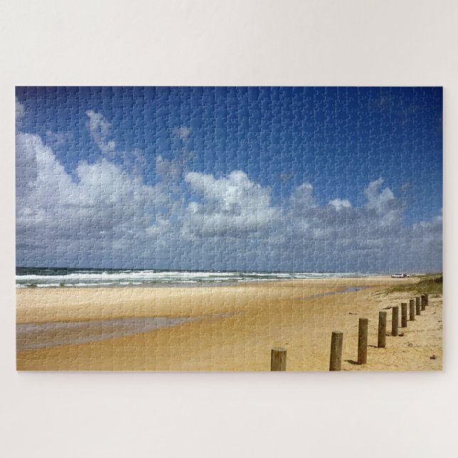 Quebra-cabeça cerca de praia (Horizontal)