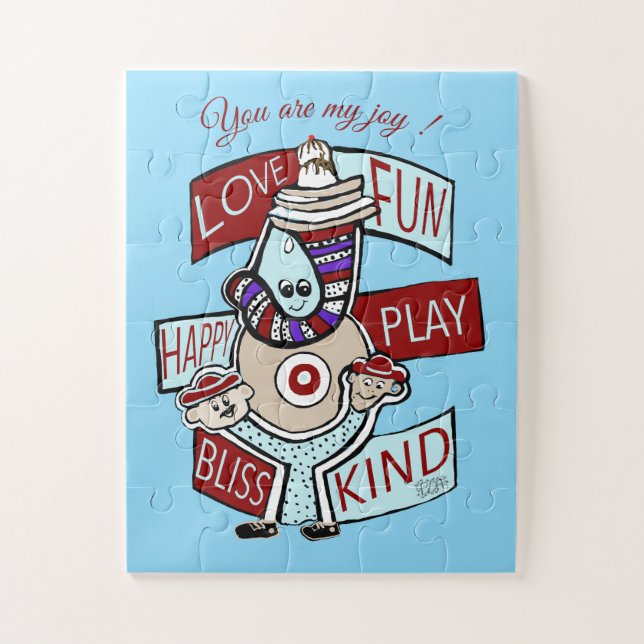 Quebra-cabeça Cerejas no Topo: Uma Celebração da Bondade 30 peça (Vertical)