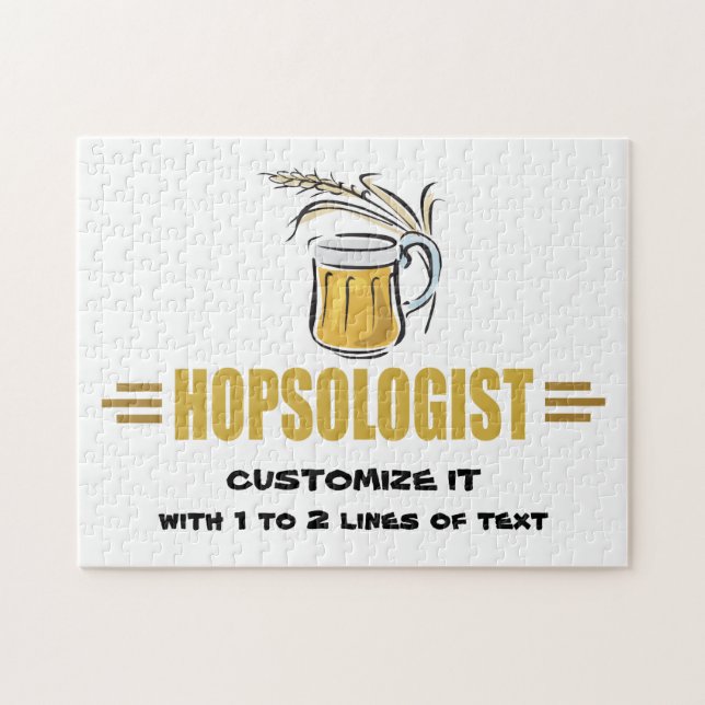 Quebra-cabeça Cerveja engraçada (Horizontal)