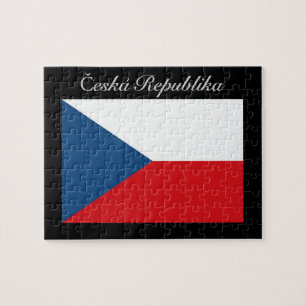 Quebra-cabeça Česká republika vlajka