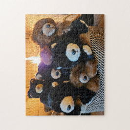 Quebra-cabeça Cesta de Ursos, 11" x 14", 252 peças