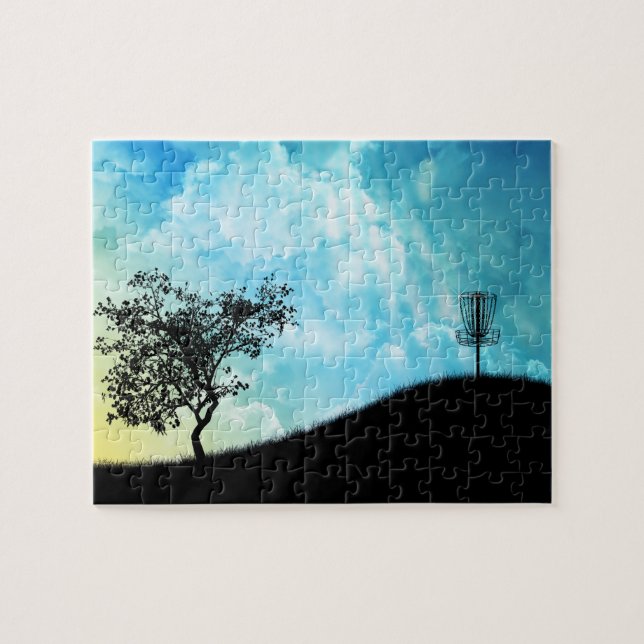 Quebra-cabeça Cesta Em Uma Colina #2 (Horizontal)