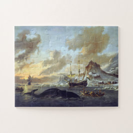 Quebra-cabeça Ceteiros Holandeses Spitsbergen Abraham Storck 169