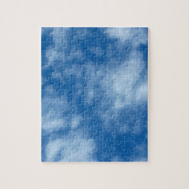 Quebra-cabeça Céu Azul com Foto de Nuvens (Vertical)