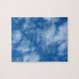 Quebra-cabeça Céu Azul com Fotografia da Natureza das Nuvens