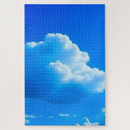 Quebra-cabeça Céu Azul e Nuvens