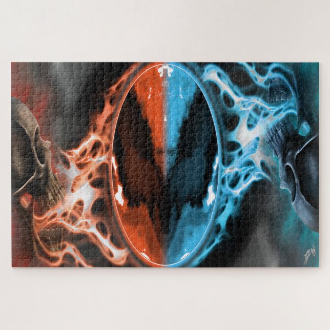 Quebra-cabeça Céu e Inferno (Horizontal)