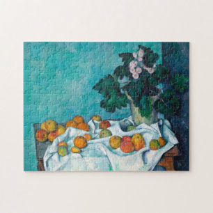 Quebra-cabeça Cezanne Apos impressionismo Flores de Vida Estátic
