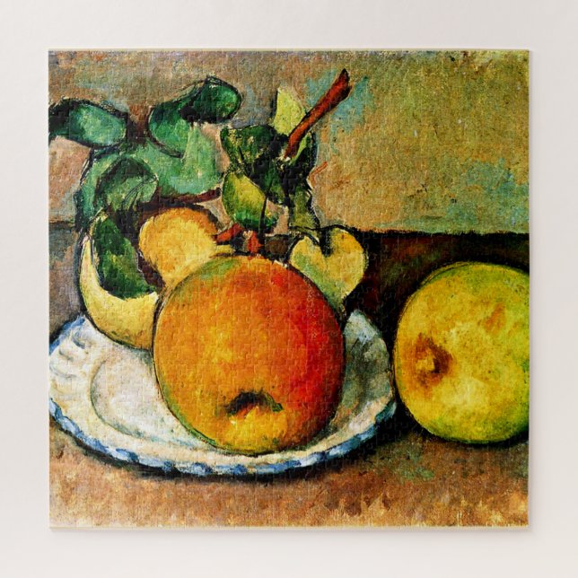 Quebra-cabeça Cezanne - Vida Estática com Maçãs e Peras (Vertical)