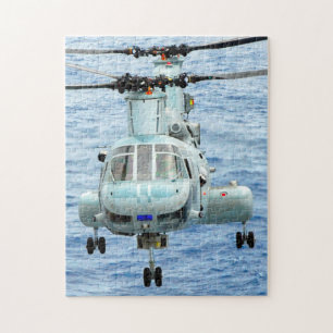 Quebra-cabeça CH-46E SEA KNIGHT (11x14 POLEGADAS)