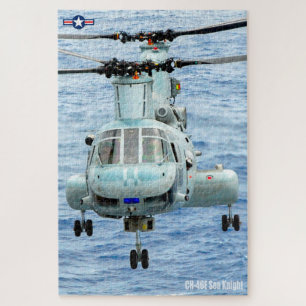 Quebra-cabeça CH-46E SEA KNIGHT (20x30 POLEGADAS)