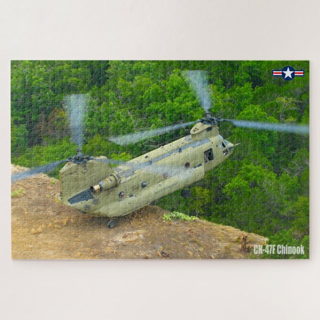 Quebra-cabeça CH-47F CHINOOK (20x30 POLEGADAS) (Horizontal)