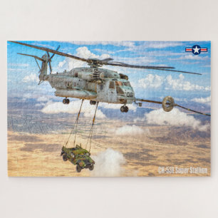 Quebra-cabeça CH-53E SUPER STALLION (20x30 POLEGADAS)