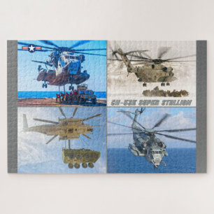 Quebra-cabeça CH-53E SUPER STALLION (20x30 POLEGADAS)