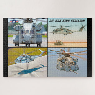 Quebra-cabeça CH-53K KING STALLION (20x30 POLEGADAS)