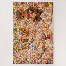 Chá de Bebê da Casa da Vovó no Estilo Vitoriano