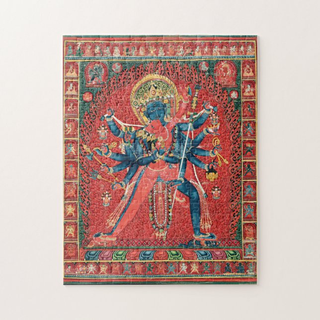 Quebra-cabeça Chakrasamvara E Consort Vajravarahi (Vertical)