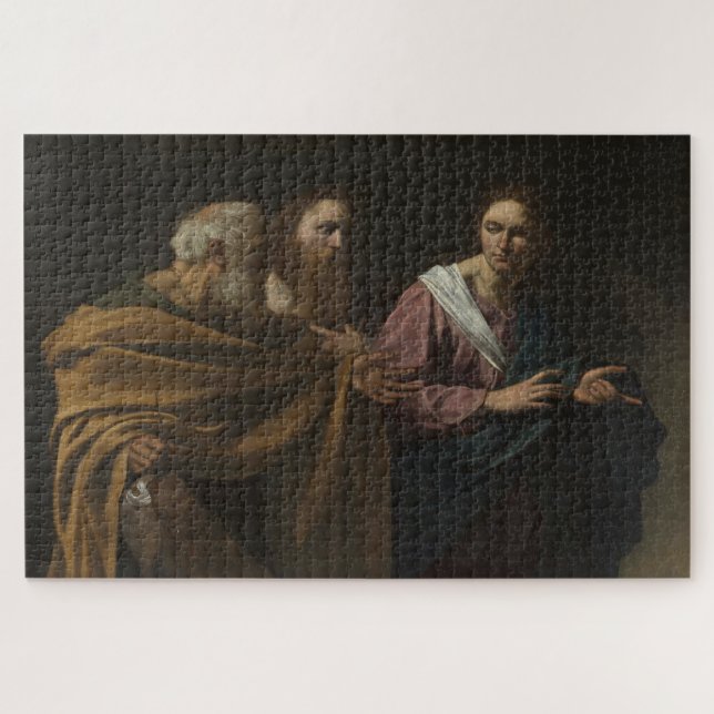 Quebra-cabeça Chamada dos Santos Peter e Andrew - Caravaggio (Horizontal)