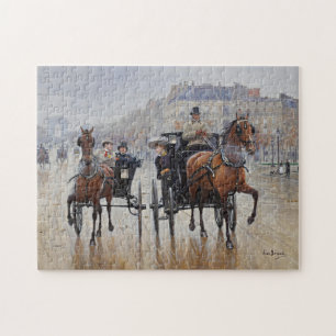 Quebra-cabeça Champs-Élysées   Jean Béraud
