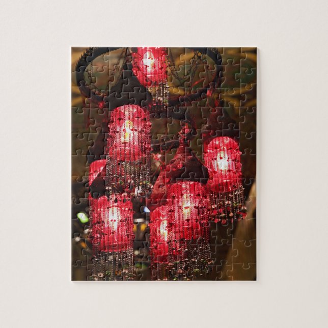 Quebra-cabeça Chandelier para venda, Khan el Khalili Bazaar, (Vertical)