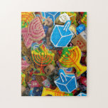 Quebra-cabeça Chanukah Menorahs, Dreidels, Gelt<br><div class="desc">" Expressões judaicas, " ofertas uma experiência da compra porque você não encontrará em qualquer outro lugar. Boa vinda a nossa loja. Diga seus amigos sobre nós e envie-lhes nossa relação:  http://www.zazzle.com/YehudisL?rf=238549869542096443*</div>