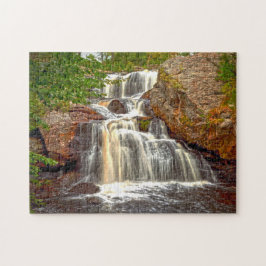 Quebra-cabeça Chapman Water Falls Connecticut.