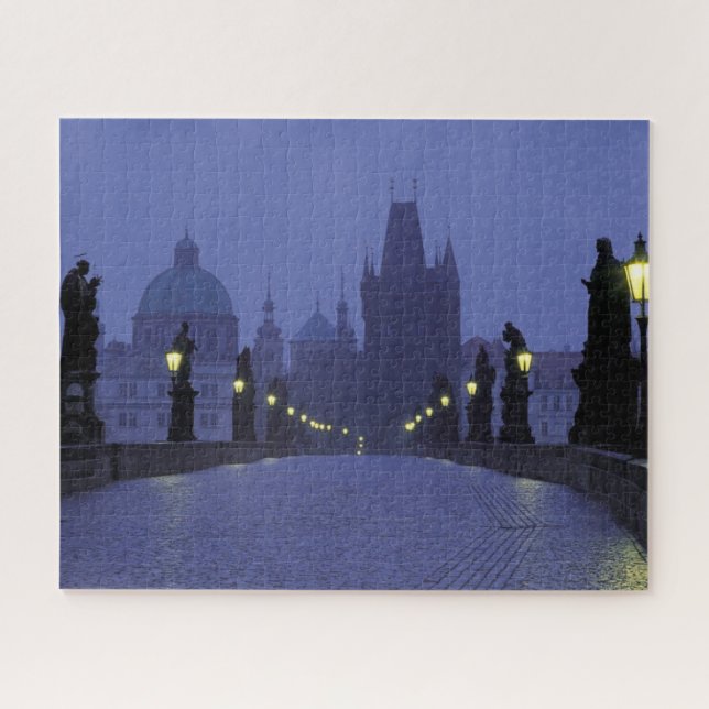 Quebra-cabeça Charles Bridge Praga (Horizontal)