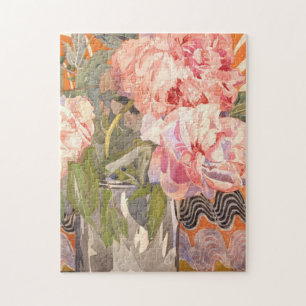 Quebra-cabeça Charles Rennie Mackintosh - Peonies