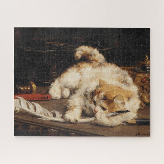 Quebra-cabeça Charles van den Eycken, The Little Writer (Horizontal)