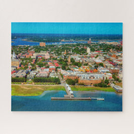 Quebra-cabeça Charleston South Carolina City Skyline Photo