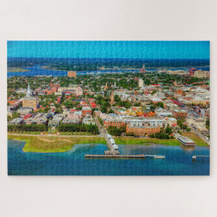 Quebra-cabeça Charleston South Carolina - Foto Skyline