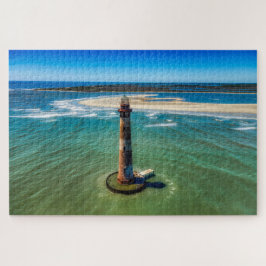 Quebra-cabeça Charleston South Carolina Morris Island Lighthouse