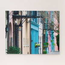 Charleston South Carolina Rainbow Row Houses