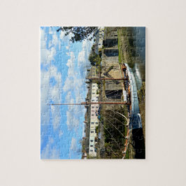 Quebra-cabeça Charlestown Cornualha Inglaterra